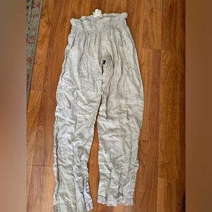 CUSTOM MADE: Italian (Florentine) linen pants